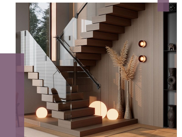 Изготовление и монтаж лестниц в Апатитах от 88162 руб. | ПРОЛЁТ-Птт