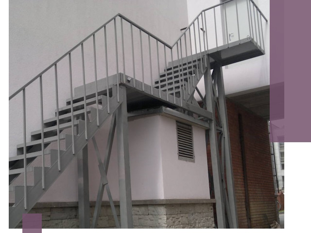 Монтаж пожарных лестниц под ключ в Апатитах с гарантией качества