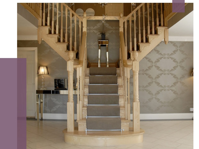 Монтаж деревянных лестниц в Апатитах от 7727 руб. 