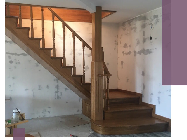 Ремонт деревянных лестниц в Апатитах: быстро и качественно