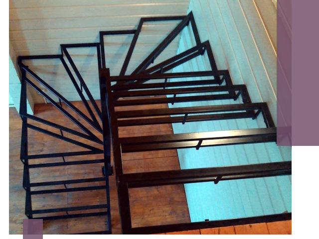 Изготовление металлических лестниц любой сложности в Апатитах