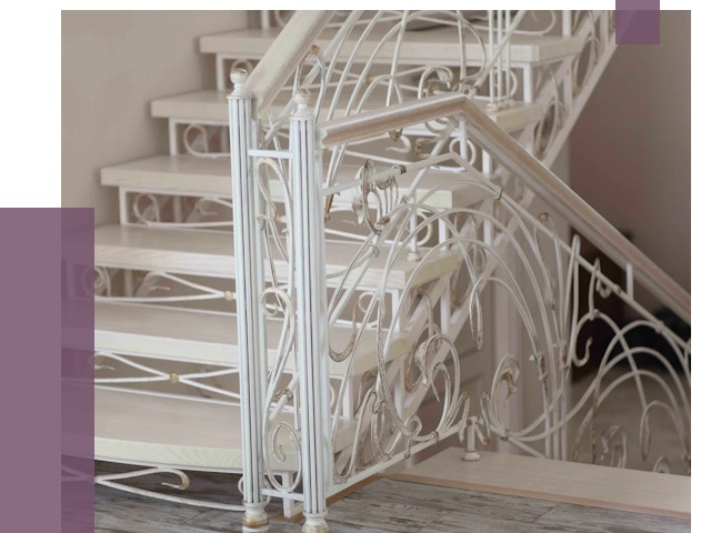 Изготовление кованых лестниц на заказ в Апатитах от 88162 руб. | ПРОЛЁТ-Птт