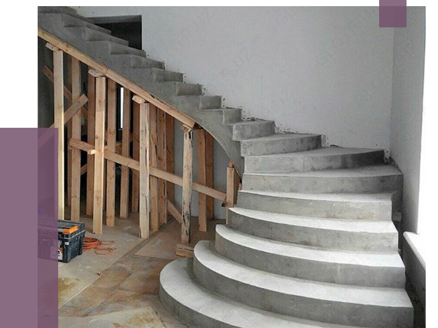 Изготовление бетонных лестниц под ключ в Апатитах от 20225 руб. | ПРОЛЁТ-Птт