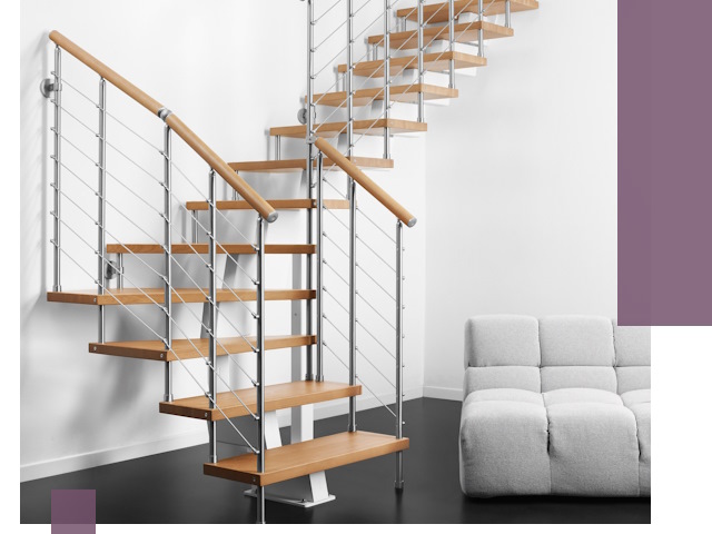 Модульные лестницы под ключ в Апатитах — монтаж и изготовление