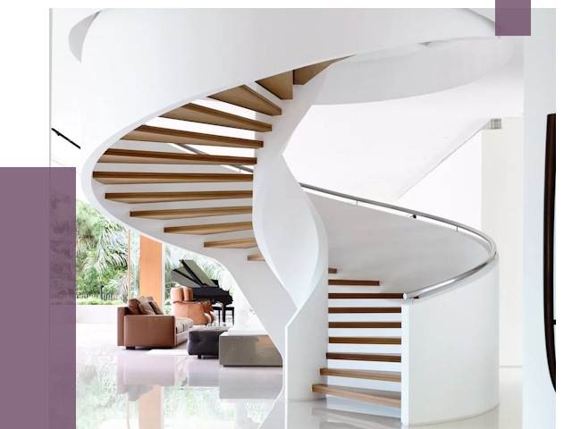 Винтовые лестницы в Апатитах под ключ от 49267 руб. | ПРОЛЁТ-Птт