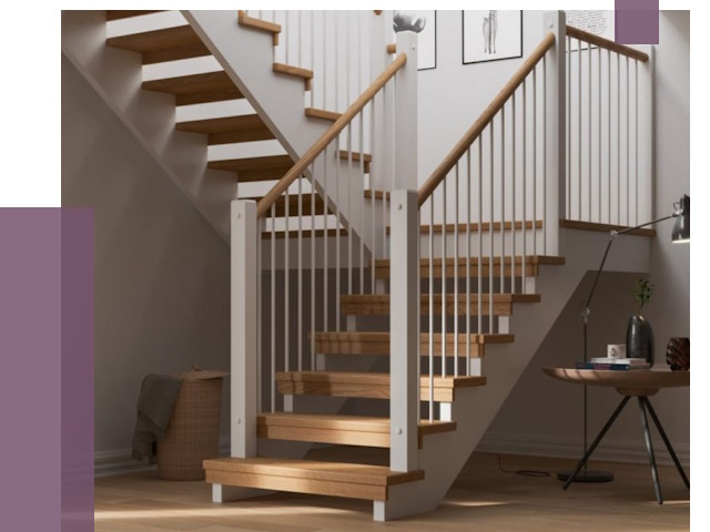 Маршевые лестницы в Апатитах от 38636 руб. — монтаж | ПРОЛЁТ-Птт