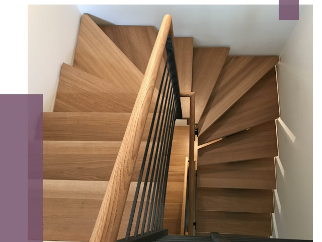 П-образные лестницы в Апатитах под ключ от 49267 руб. | ПРОЛЁТ-Птт