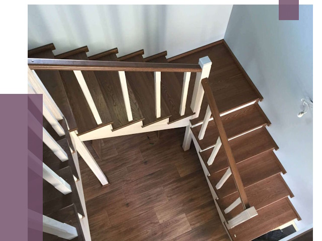 Изготовление П-образных лестниц в Апатитах от 15402 руб.