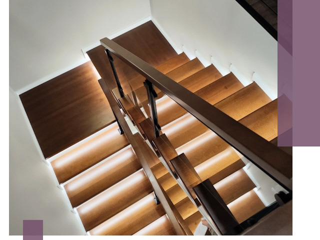 Изготовление П-образных лестниц под ключ в Апатитах