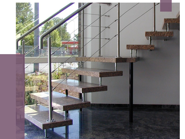 Лестницы на больцах в Апатитах от 8090 руб. под ключ | ПРОЛЁТ-Птт