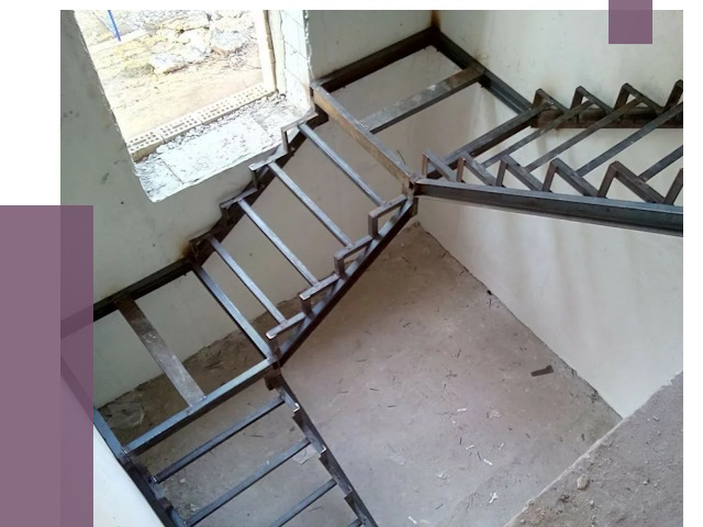 Монтаж лестниц на металлокаркасе в Апатитах от 12965 руб. — ПРОЛЁТ-Птт