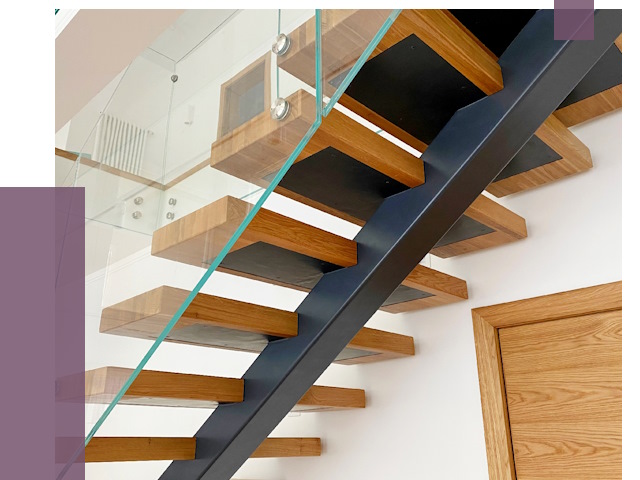 Лестницы на монокосоуре в Апатитах от 19188 руб. под ключ | ПРОЛЁТ-Птт