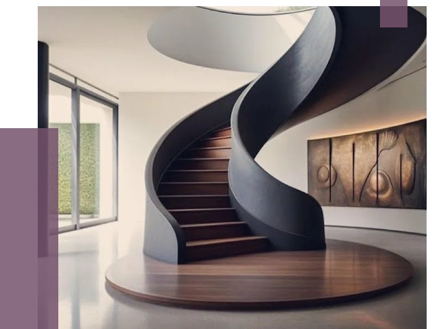 Элитные лестницы под заказ в Апатитах от 191882 руб. — ПРОЛЁТ-Птт