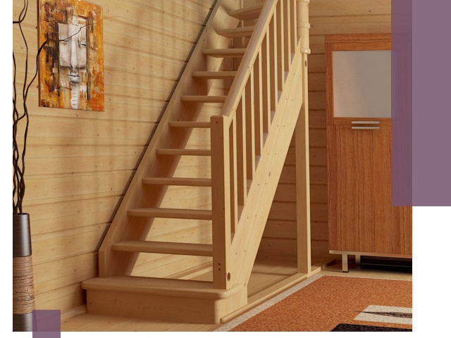 Лестницы эконом класса под ключ в Апатитах — недорого и быстро