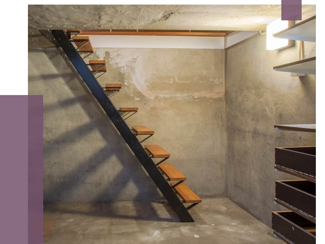 Лестницы в подвал в Апатитах от 13328 руб. — монтаж | ПРОЛЁТ-Птт
