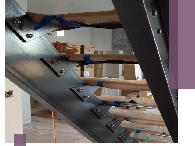 Усиление лестничных конструкций и усиление опор в Апатитах