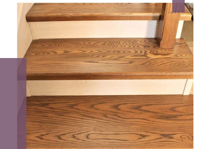 Буковые лестницы под ключ в Апатитах от 12706 руб. 