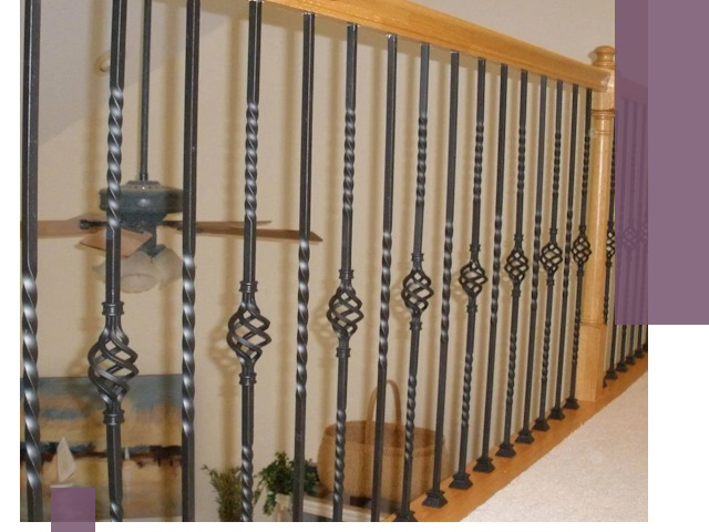 Изготовление и монтаж кованных перил в Апатитах под ключ