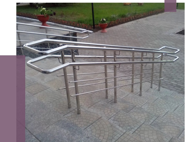 Перила для инвалидов в Апатитах от 7696 руб. под ключ | ПРОЛЁТ-Птт