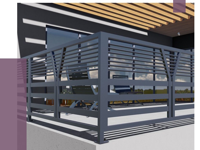 Изготовление балконных ограждений в Апатитах от 10891 руб. | ПРОЛЁТ-Птт