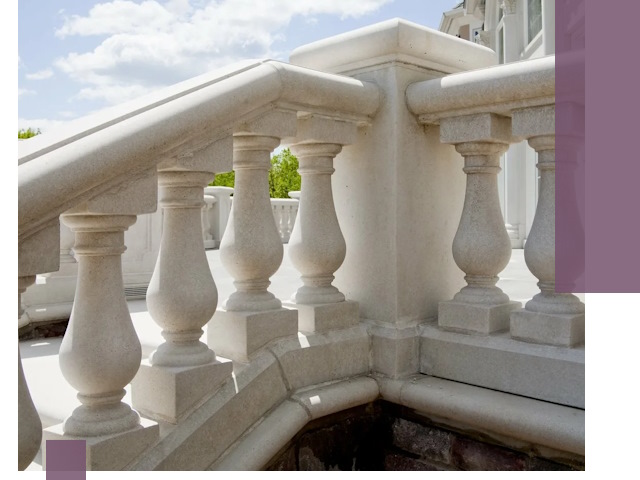 Балюстрады из металла и камня под ключ в Апатитах