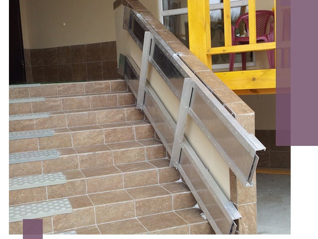 Откидные пандусы под ключ в Апатитах — монтаж и демонтаж