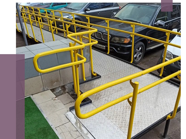 Стационарные пандусы в Апатитах от 12446 руб. | ПРОЛЁТ-Птт