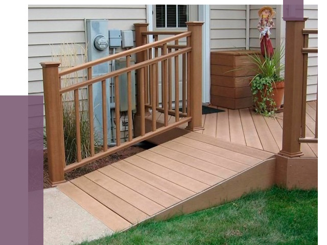 Пандус на крыльцо в Апатитах под ключ от 7883 руб. 