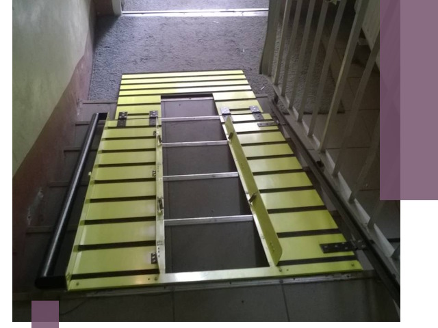 Профессиональный монтаж пандуса в подъезд в Апатитах