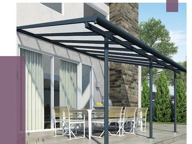 Навесы пристенные в Апатитах от 9231 руб. — монтаж и установка | ПРОЛЁТ-Птт