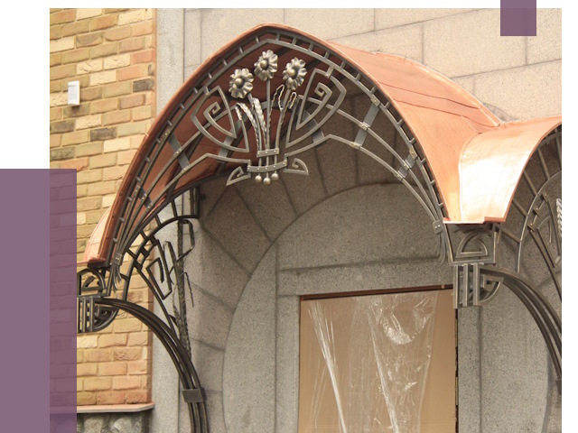 Арочные козырьки в Апатитах от 14780 руб. 