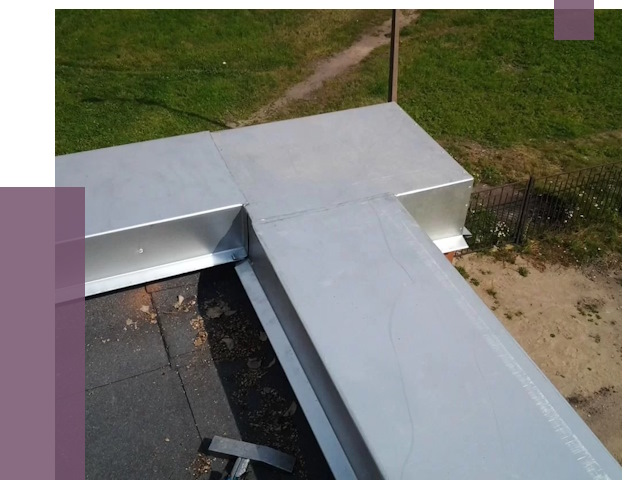 Оцинкованные парапеты в Апатитах от 8142 руб.  | ПРОЛЁТ-Птт