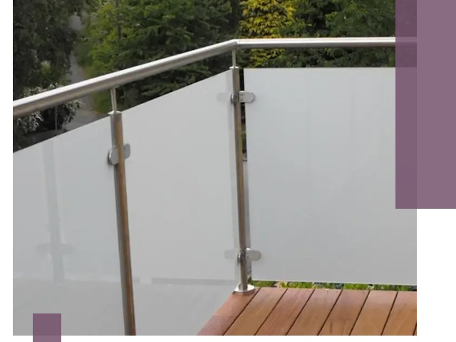 Алюминиевые парапеты для балконов и террас в Апатитах