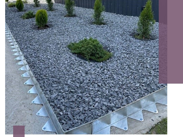 Оцинкованные металлические бордюры под заказ в Апатитах