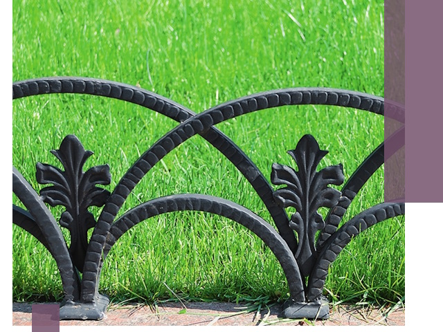 Декоративные металлические бордюры под ключ в Апатитах