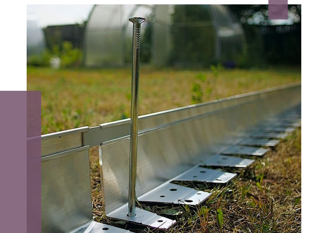 Металлические бордюры для газона в Апатитах от 4356 руб. | ПРОЛЁТ-Птт