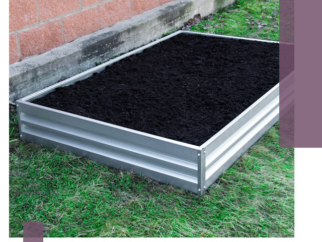 Металлические бордюры для грядок в Апатитах: прочность и аккуратность