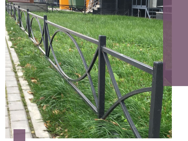 Газонные ограждения из металла в Апатитах — монтаж и продажа