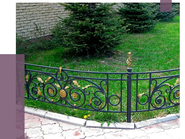 Кованые газонные ограждения в Апатитах от 7727 руб. — ПРОЛЁТ-Птт