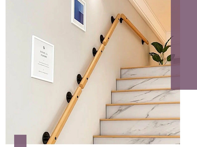 Поручни металлические и деревянные под ключ в Апатитах