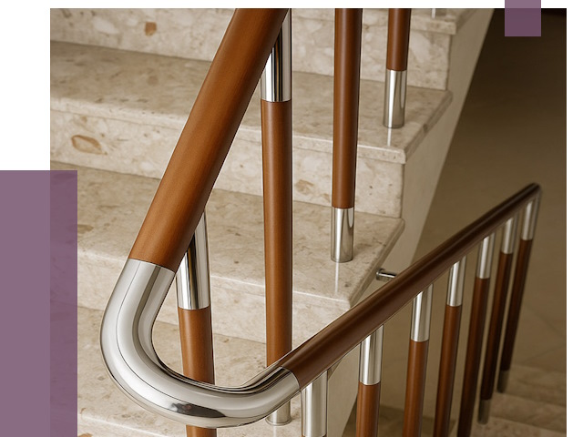 Монтаж поручней в Апатитах от 9853 руб. монтаж под ключ | ПРОЛЁТ-Птт