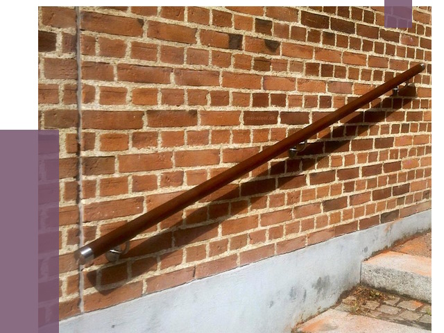 Изготовление пристенных поручней в Апатитах от 4512 руб. — ПРОЛЁТ-Птт