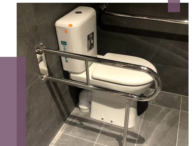 Поручни для санузлов в Апатитах от 4356 руб. | ПРОЛЁТ-Птт